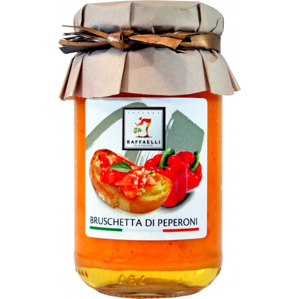 Raffaelli bruschetta con paprika 180g Raffaelli bruschetta con paprika 180g