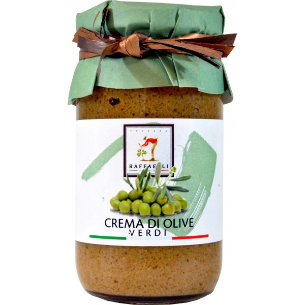 Raffaelli crema con olive verdi 180g Raffaelli crema con olive verdi 180g