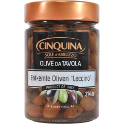 Cinquina olive leccino denocciolate gr.180