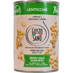 Gusto sano lenticchie bio gr.400