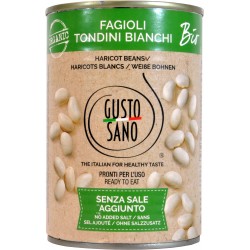 Gusto sano fagioli bianchi bio 400g