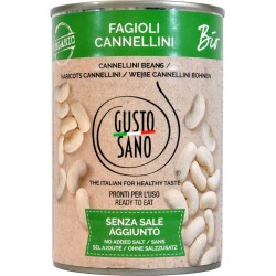 Gusto sano fagioli cannellini bio 400g