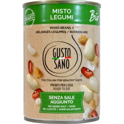 Gusto sano fagioli misti bio 400g