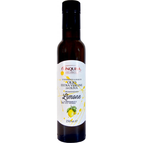 Cinquina olio con limone 250ml Cinquina olio con limone 250ml