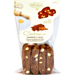 Monardo cantucci mandorle e cacao gr.220