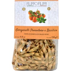 Filippi pasta di semola garganelli al pomodoro e basilico gr.250