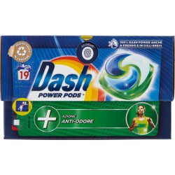 Dash PODS 3 in 1 Detersivo Lavatrice in Monodosi Salva Colore, 54 Lavaggi