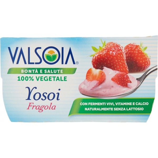 Valsoia Yosoi gusto Fragola 2x125gr