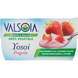 Valsoia Yosoi gusto Fragola 2x125gr