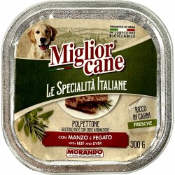 Migliorcane specialità italiane polpettone con manzo e fegato gr.300