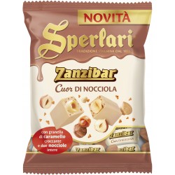 Sperlari torroncini zanzibar con cuore di nocciole gr.117