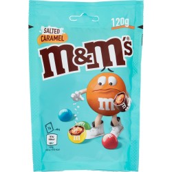 M&M's Snack al Cioccolato con Caramello Salato 120 g