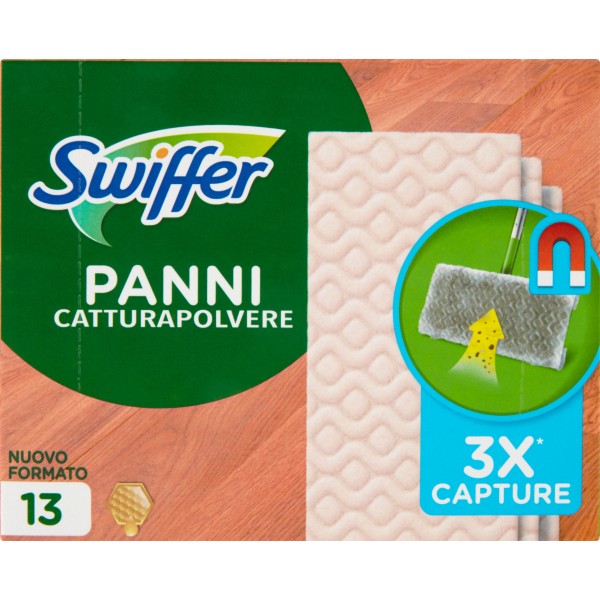 swiffer dry honey ric legno 13 panni