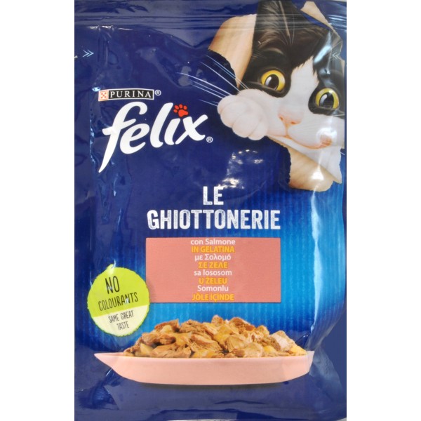 felix ghiottonerie salmone gelatina gr.85 felix ghiottonerie salmone gelatina gr.85