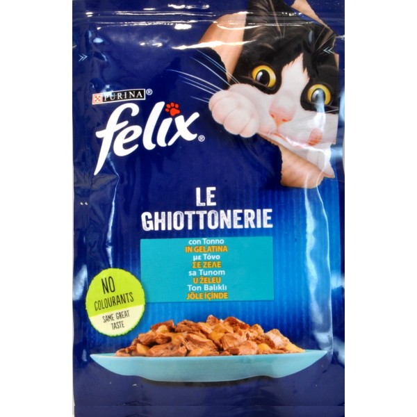 felix ghiottonerie tonno gelatina gr.85