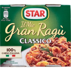 Gran ragu Star classico gr.180 x2