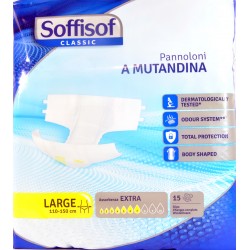 Soffisof pannoloni mutanda large x15 class