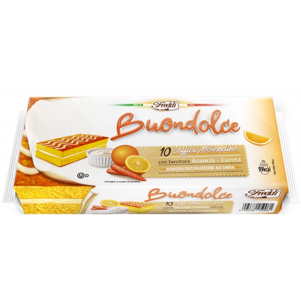 Freddi buondolce arancia e carota gr.250 Freddi buondolce arancia e carota gr.250