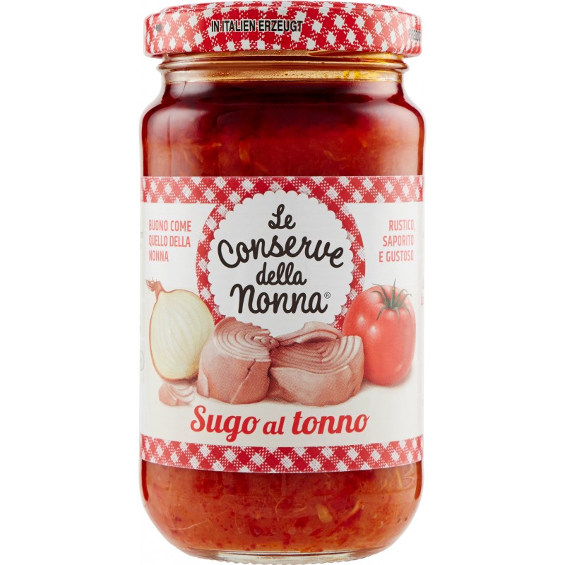Le conserve della Nonna sugo al tonno gr.190