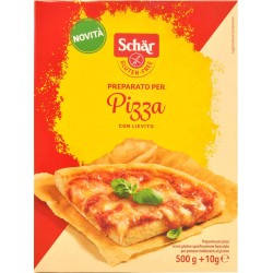 Schär Preparato per Pizza con Lievito gr.500 + gr.10