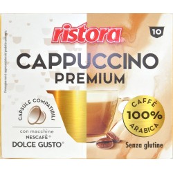 Ristora cappucino caps x10 nespresso