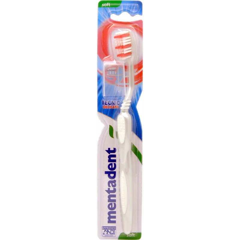 mentadent spazzolino tecnic soft