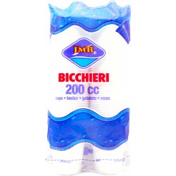 Imb bicchieri bianco 200cc pz.48+48