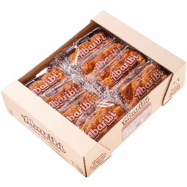 Abaribi treccia al cioccolato vaschetta da pz.16 Abaribi treccia al cioccolato vaschetta da pz.16