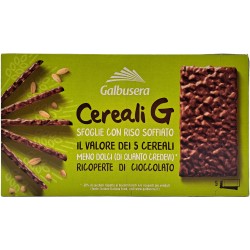 Galbusera Crackers ricoperti di Cioccolato al latte 5 x 30 g