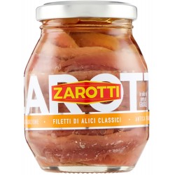 Zarotti Filetti di Alici Classici in olio di semi di Girasole...