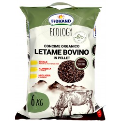 Organica letame bovino in pellet kg.6