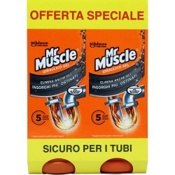 Mr Muscolo Idraulico Gel Bipacco Cartone 2x1L