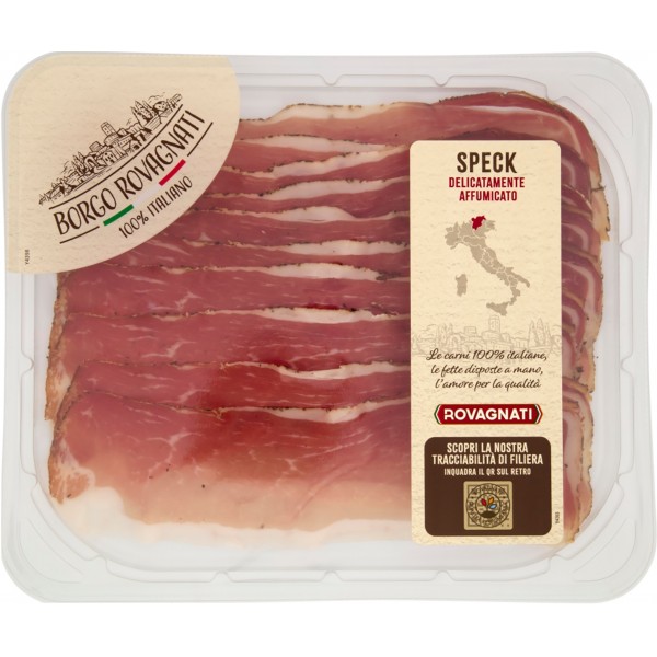 Borgo Rovagnati Speck Delicatamente Affumicato 105 g Borgo Rovagnati Speck Delicatamente Affumicato 105 g