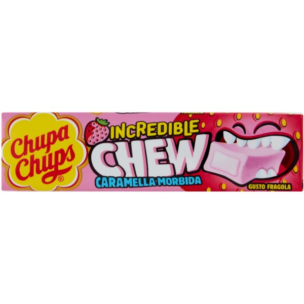 Chupa Chups Incredible Chew fragola 45 g