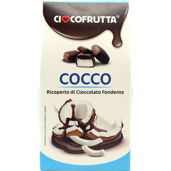 Sagi cocco al cioccolato fondente gr.150