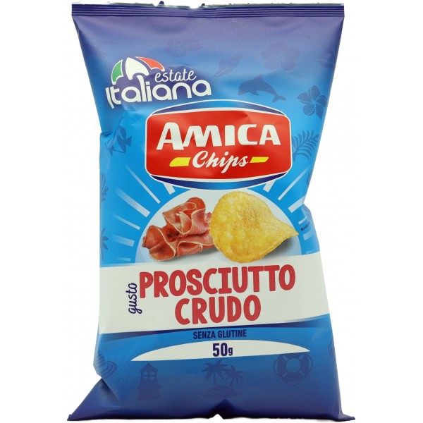 Amica chips patatina prosciutto crudo gr.50