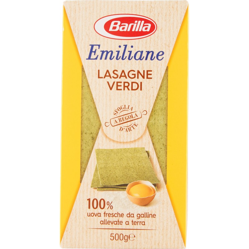 Barilla lasagne verdi gr.500