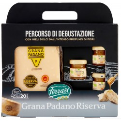 Ferrari Grana Padano DOP Riserva Oltre 20 Mesi 600g con Mieli