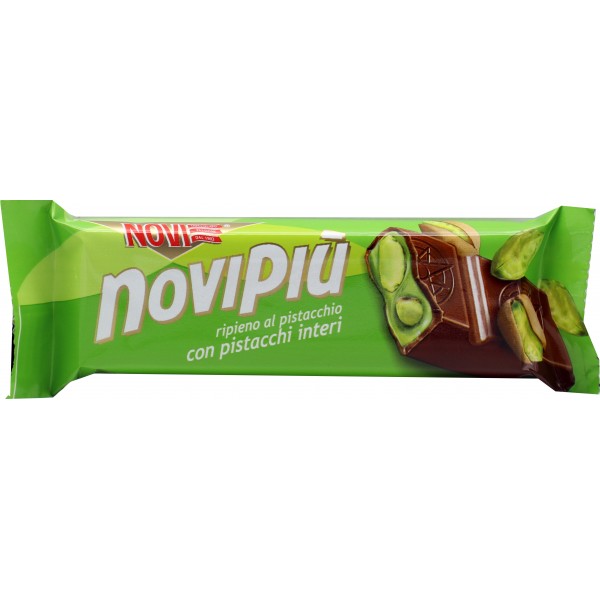 Novi novipiù ripieno al pistacchio con pistacchi interi 35 g