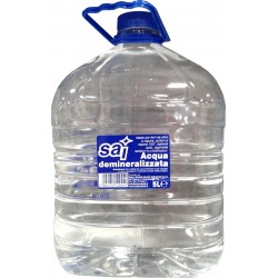 Sai acqua demineralizzata - lt.5