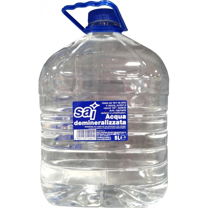 Acqua Distillata 10 Litri – Demineralizzata Qualità TOP DTP-SOFT Con Spedizione Gratuita