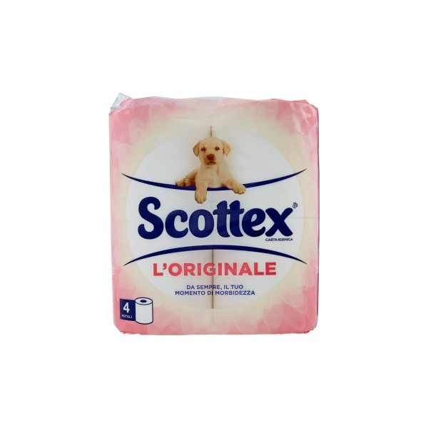 Scottex L Originale Carta Igienica Bianca 4 Rotoli Cicalia Com