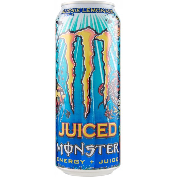 Monster Energy + Juice Aussie Lemonade Can 500 ml