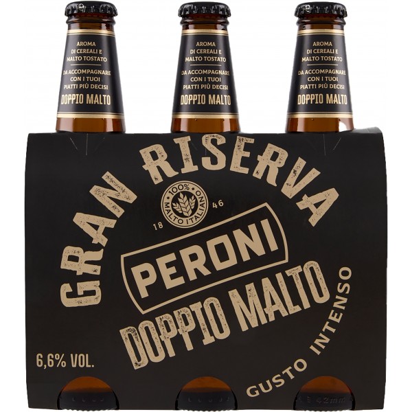 Peroni Gran Riserva Doppio Malto Birra 3 x 33 cl
