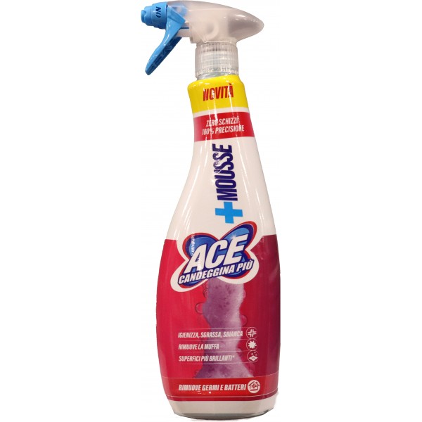 Ace Candeggina Più +Mousse 690 ml