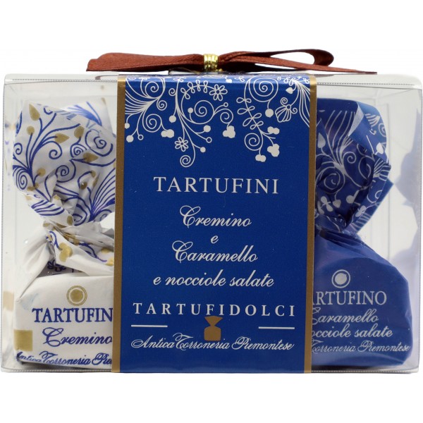 Antica torroneria tartufini cremino e caramello gr.63