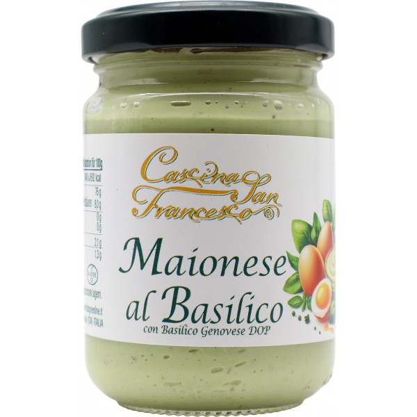 San Francesco maionese basilico gr.120