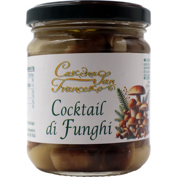 San Francesco cocktail di funghi in olio di oliva gr.190
