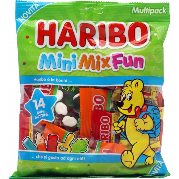 Haribo Mini Mix Fun 14 Mini Bustine 250 g
