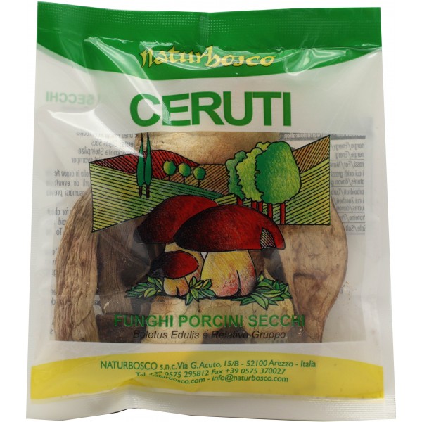 Naturbosco funghi porcini secchi gr.20 Naturbosco funghi porcini secchi gr.20